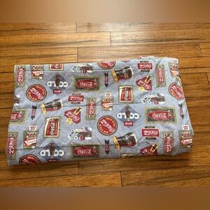 Vintage Coca-Cola Comforter Bedspread Double Nostalgic Ads Signs Soda Beverage